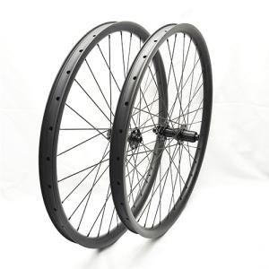 36mm wide 25mm depth carbon mtb bike wheelset