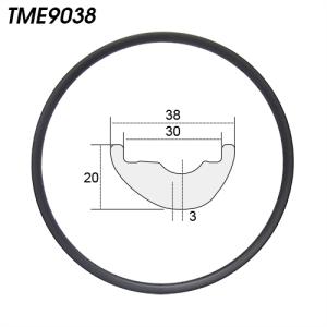 TME9038 asymmetric rim 38mm carbon 29 inch carbon rims mtb