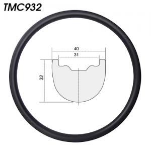 TMC932 downhill 29er carbon mtb bike rims 40mm wide 32mm deep