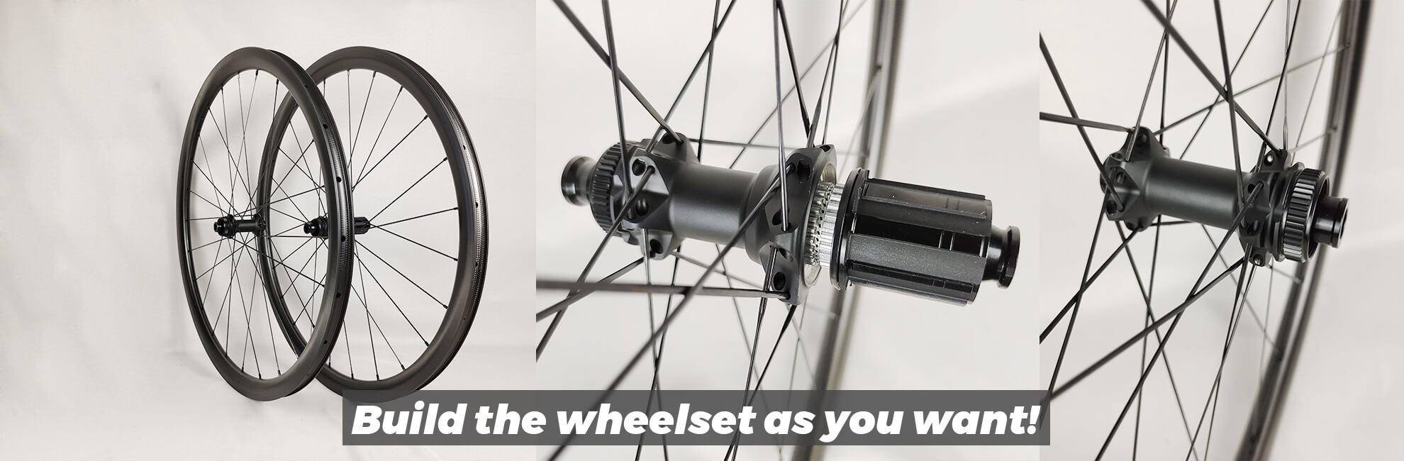Build the carbon wheelset as you want