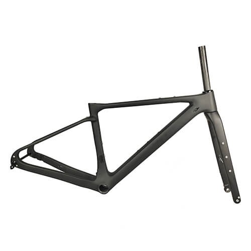 700C full carbon fibre disc brake gravel bike frame GR076