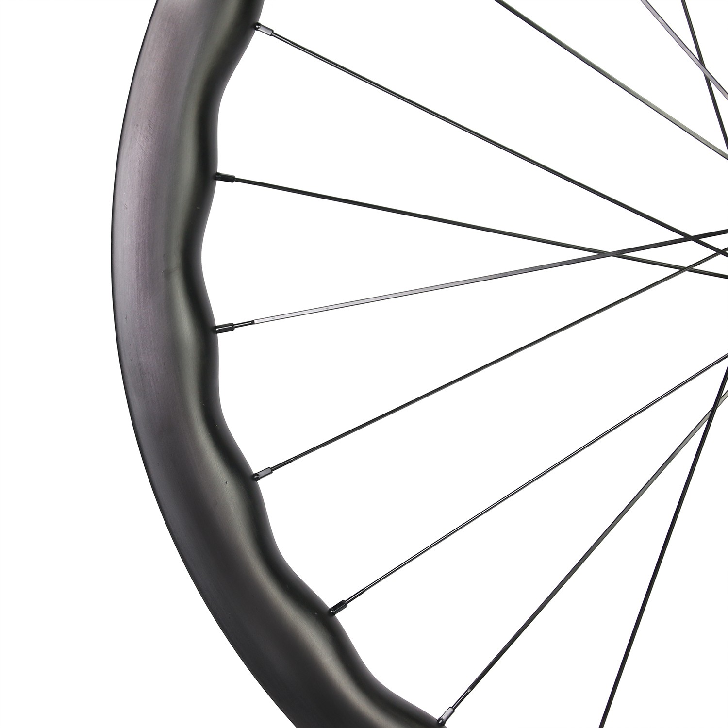 28mm Clincher Disc Brake Wheels Carbon Road Bike SR042