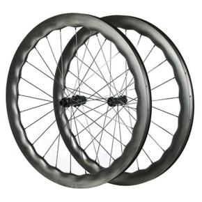 Wave Carbon Fiber Road Bike Wheelset With 248g Hubs