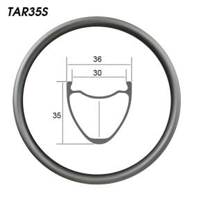 TAG35S Disc Brake Carbon Gravel Wheelset Rims 30mm Inner 