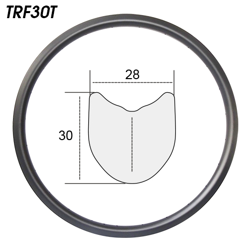 700c 30mm deep u shape tubular carbon rims road bike.jpg