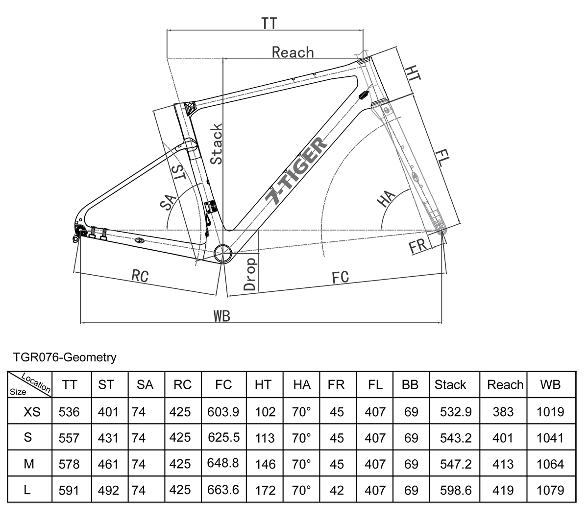 Carbon gravel bike frame fork gr076 geometry.png